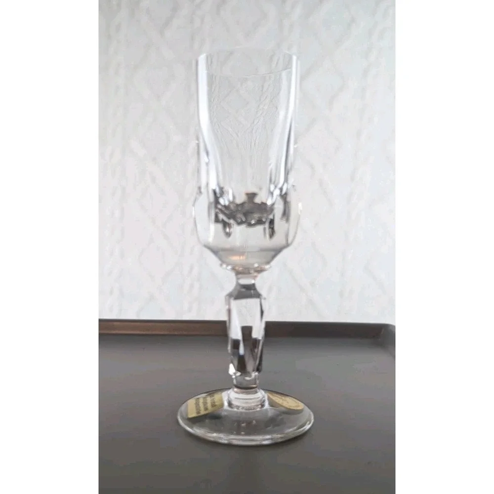 Vintage Bavaria Germany 24% Lead Crystal Cordial Liqueur Glasses Set of 6